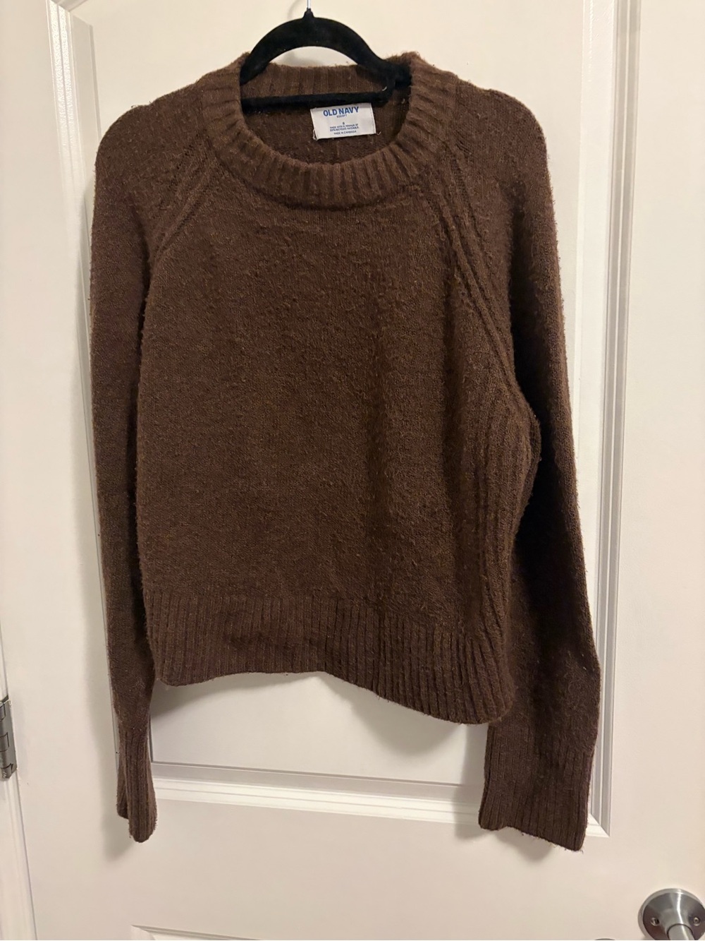 Old Navy Brown Crewneck Sweater - Soft Knit